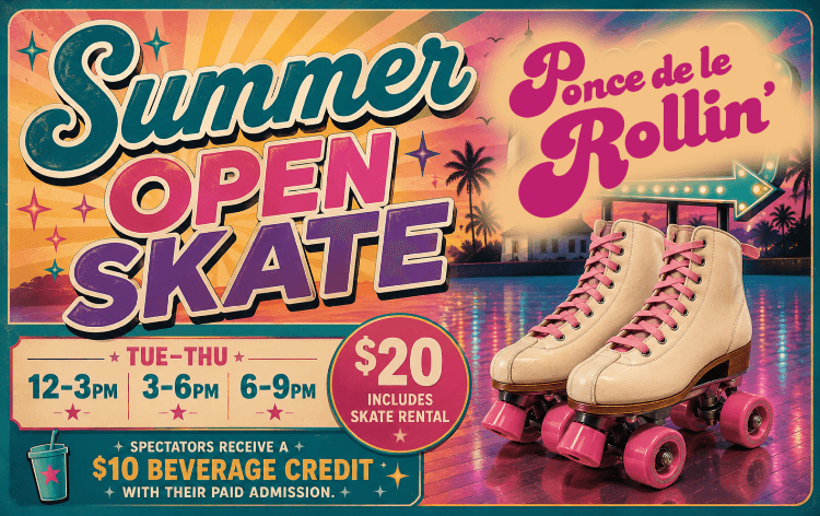 Summer Open Skate - 3 Hr Sessions