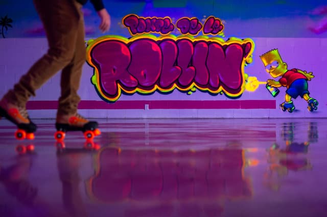Skating at Ponce De Le Rollin'