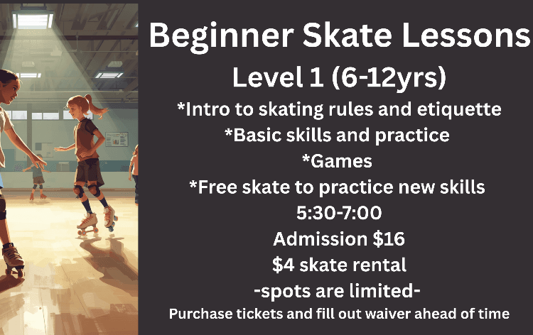 Open Skate - 30 min - free with admission ticket (All Ages)